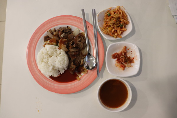 Meals at Sejong Univ.